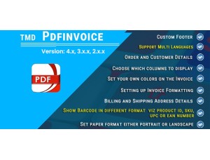 OpenCart PDF Invoice Template PRO